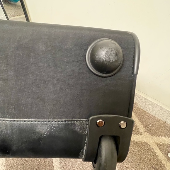 Kipling Sanaa Rolling Backpack Retractable Handle Black Monkey Keychain - Picture 6 of 12